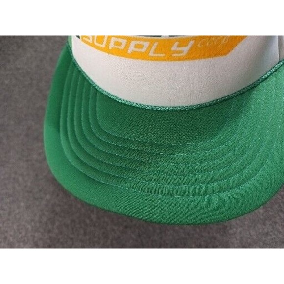 Pace Supply Corp. Vintage Trucker Hat Green Adjustable Snapback Ferrare Line - Picture 3 of 12